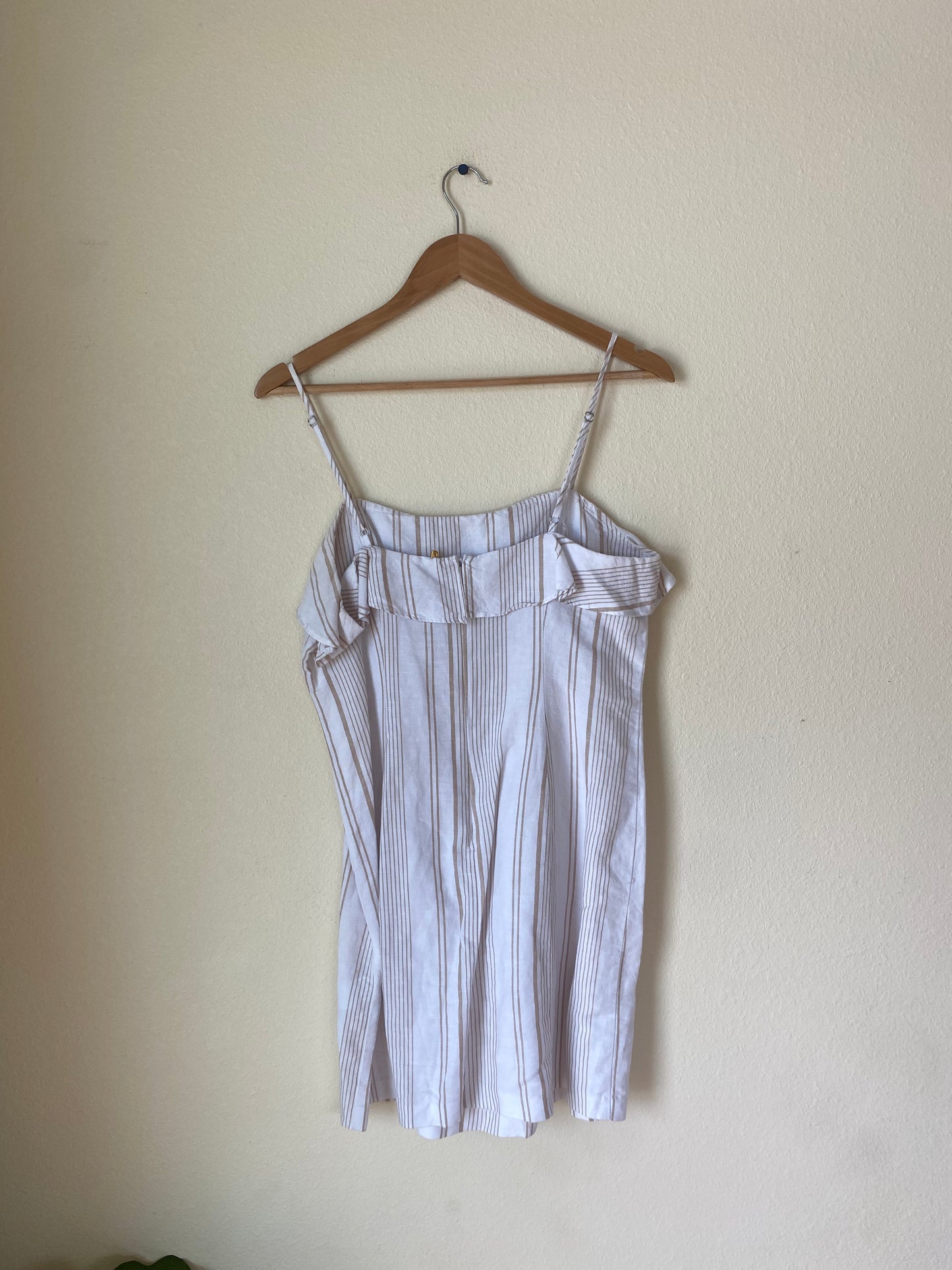Mini Striped Linen Dress