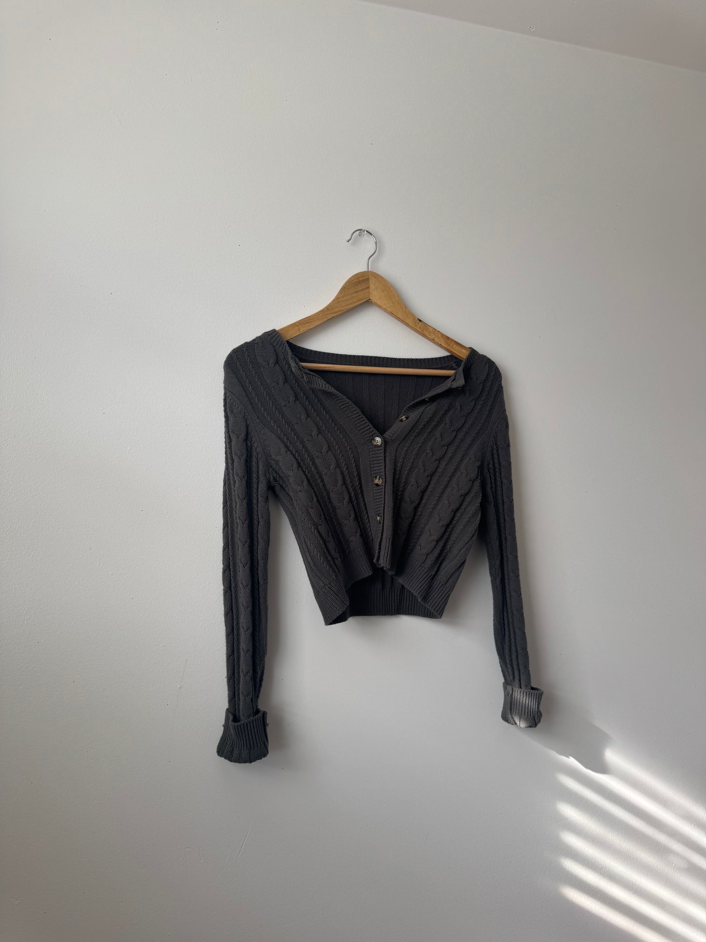 Knit Button Up Sweater SIZE SMALL