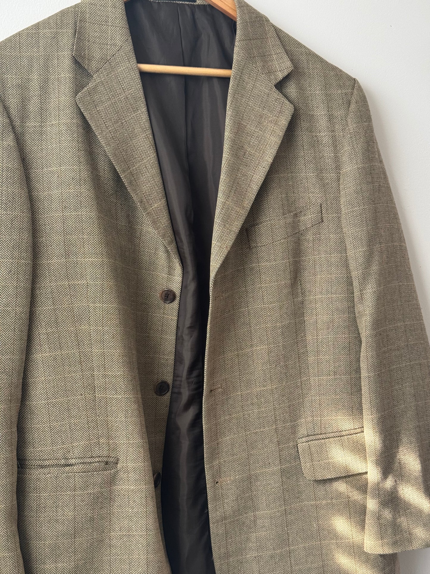 Plaid Vintage Blazer SIZE LARGE