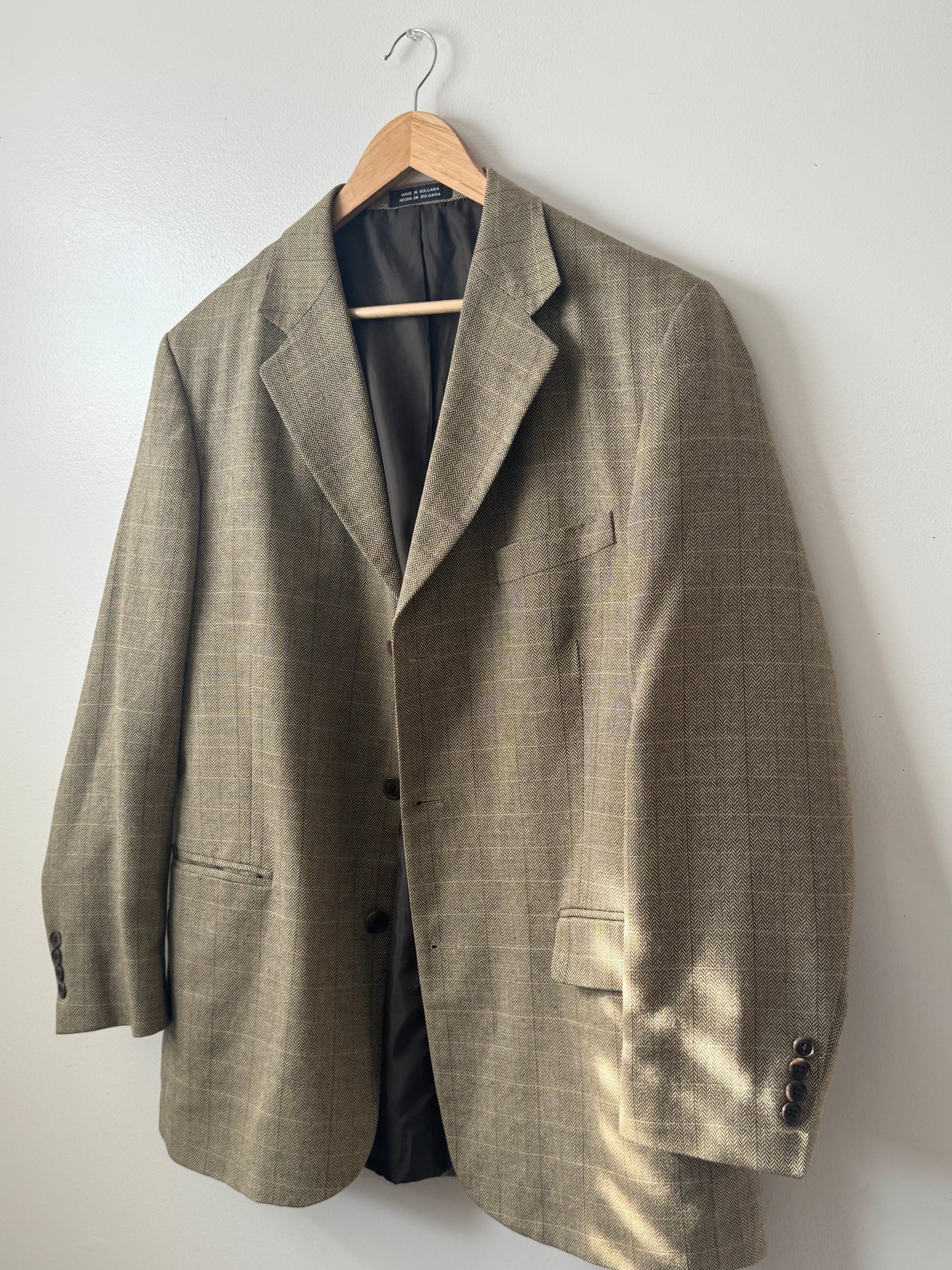 Plaid Vintage Blazer SIZE LARGE