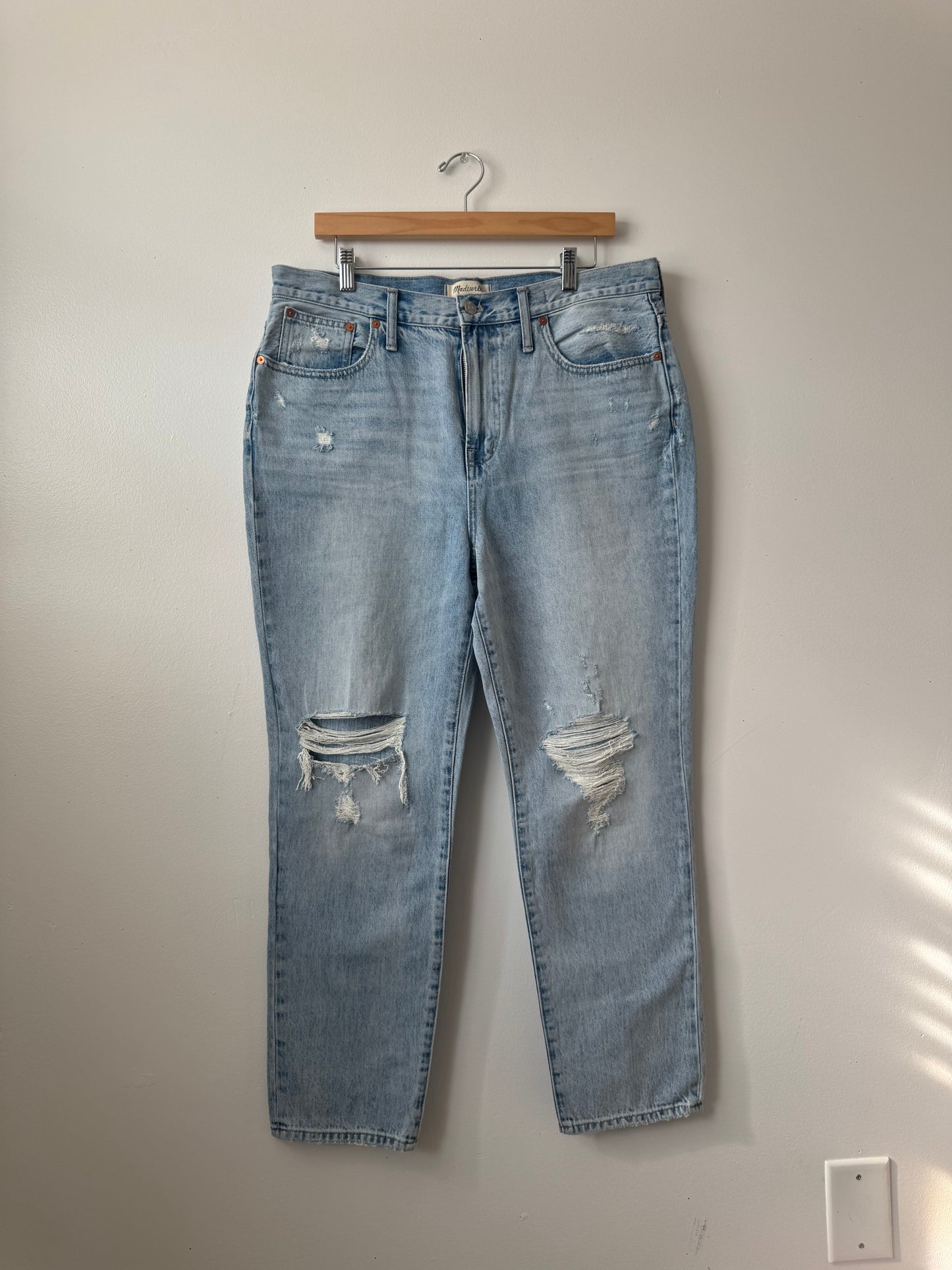 Madewell Perfect Vintage Jeans SIZE WAIST 32