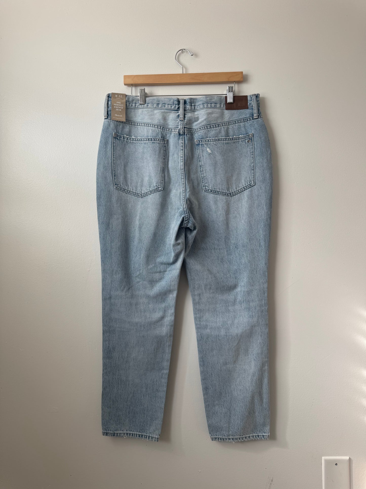 Madewell Perfect Vintage Jeans SIZE WAIST 32