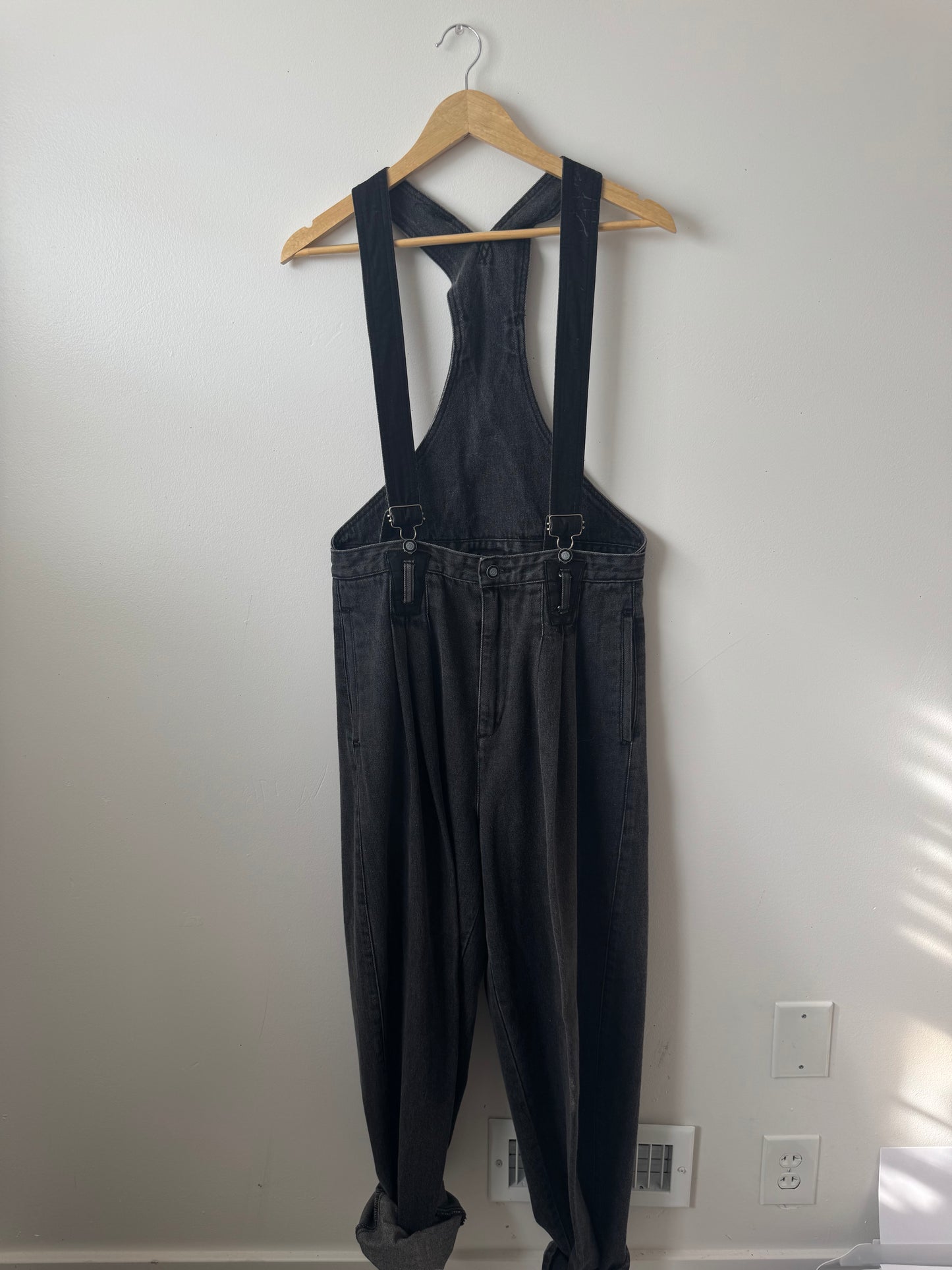 Oversized Retro Overalls SIZE 2XLARGE
