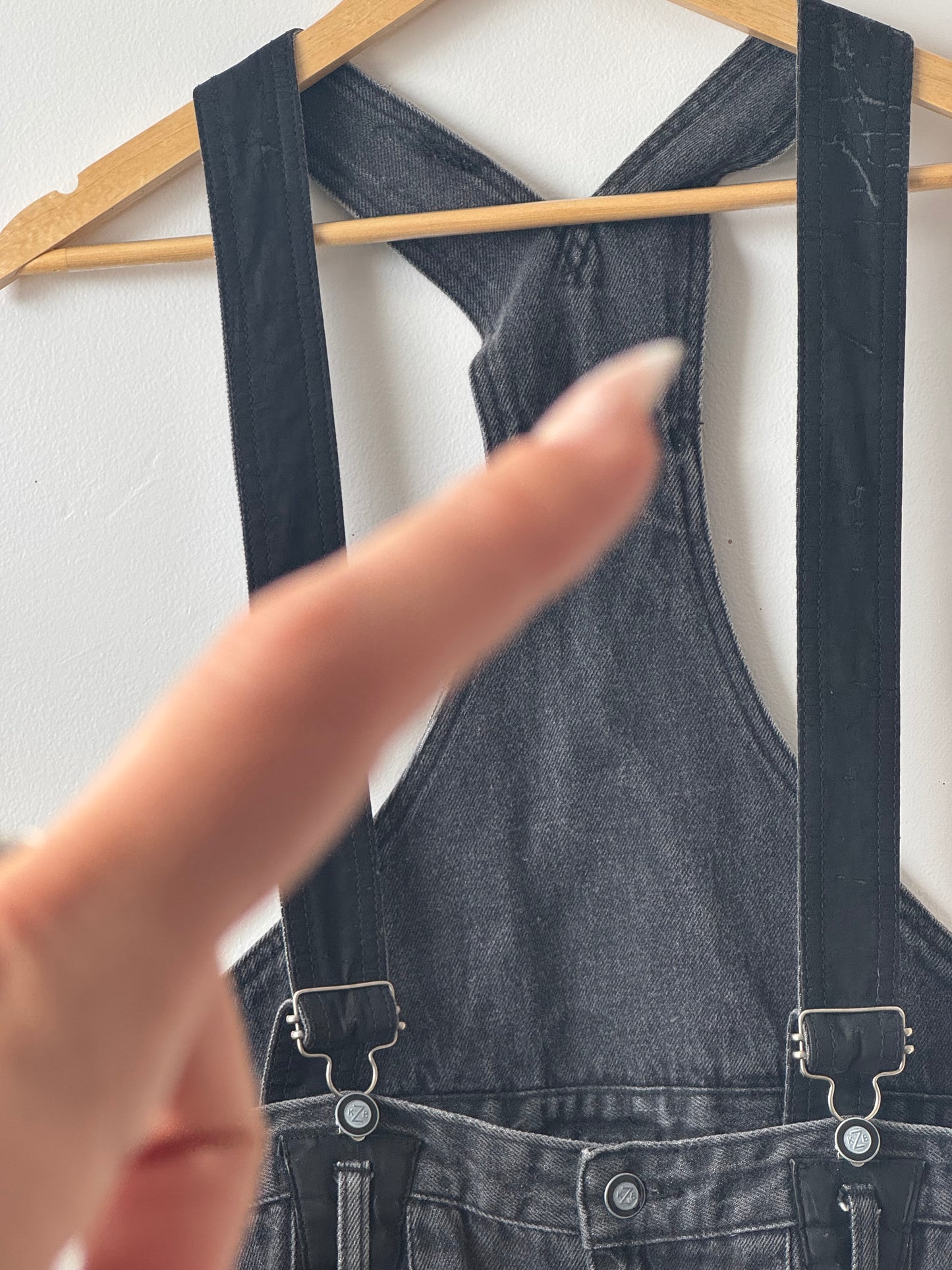 Oversized Retro Overalls SIZE 2XLARGE