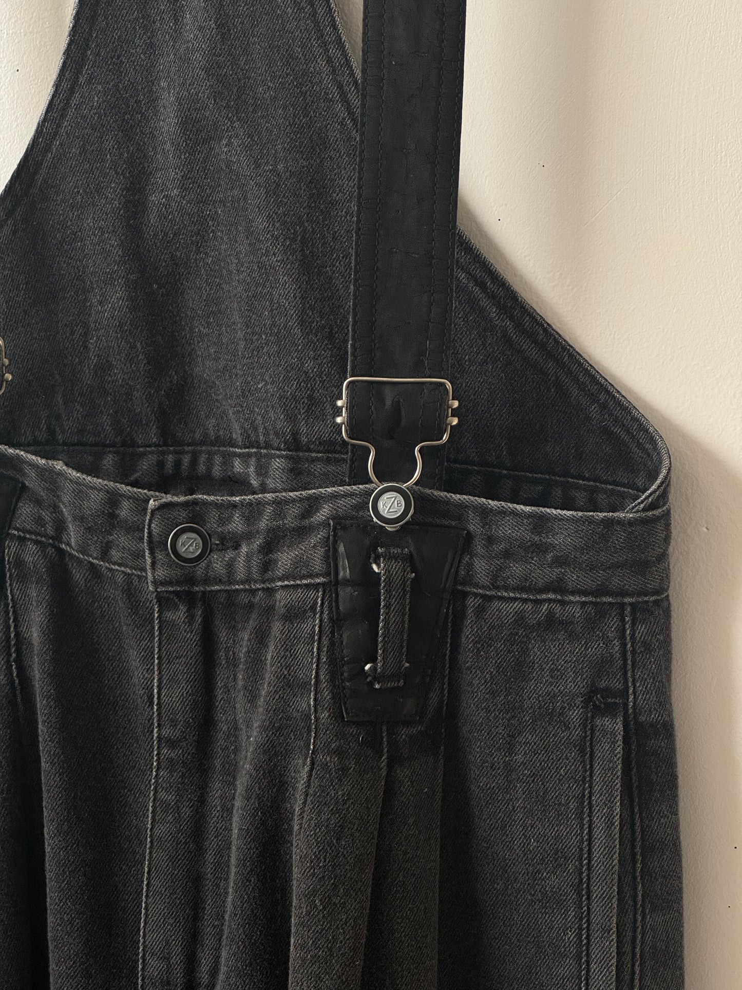 Oversized Retro Overalls SIZE 2XLARGE
