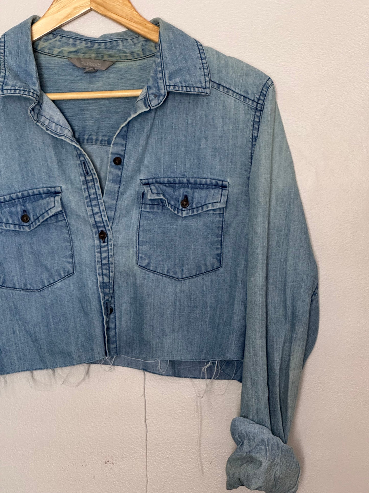 Jean Cropped Long Sleeve SMALL