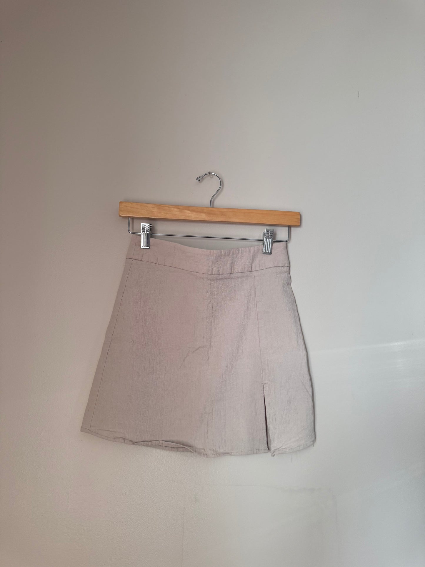 PRML Linen Mini Skirt SMALL