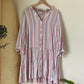Colorful Striped Dress LARGE