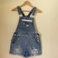 Lace Floral Overalls SMALL