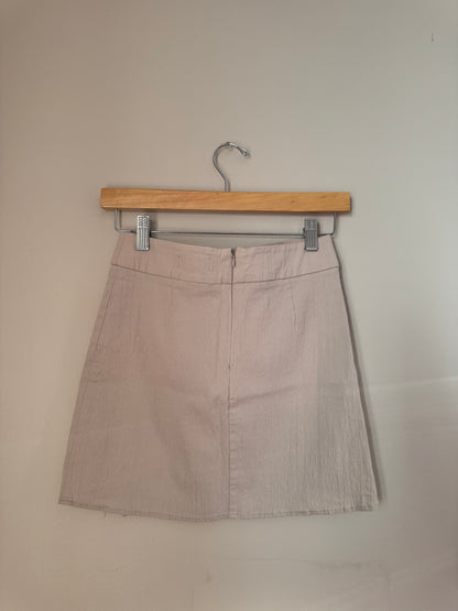 PRML Linen Mini Skirt SMALL