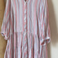 Colorful Striped Dress LARGE