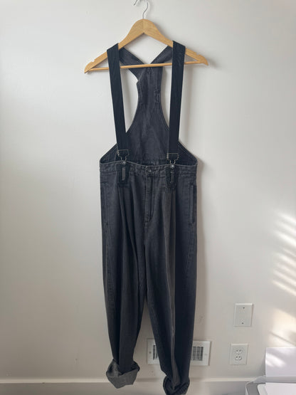 Oversized Retro Overalls SIZE 2XLARGE