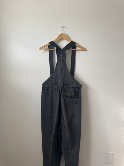 Oversized Retro Overalls SIZE 2XLARGE